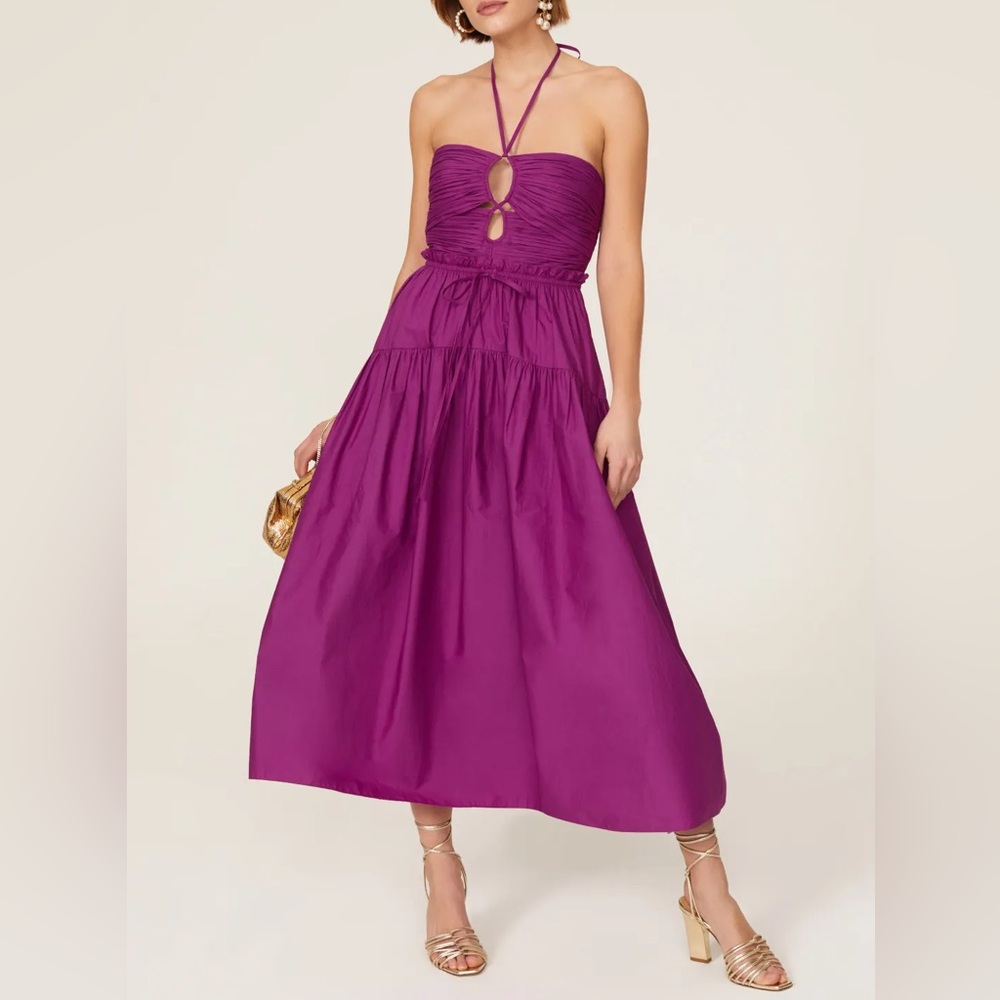 Ulla Johnson Ella Cutout Midi Dress Size 8